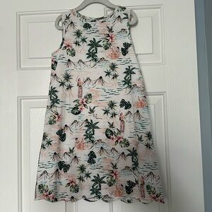 Girls summer Hawaiian Dress, size 7, NWT
